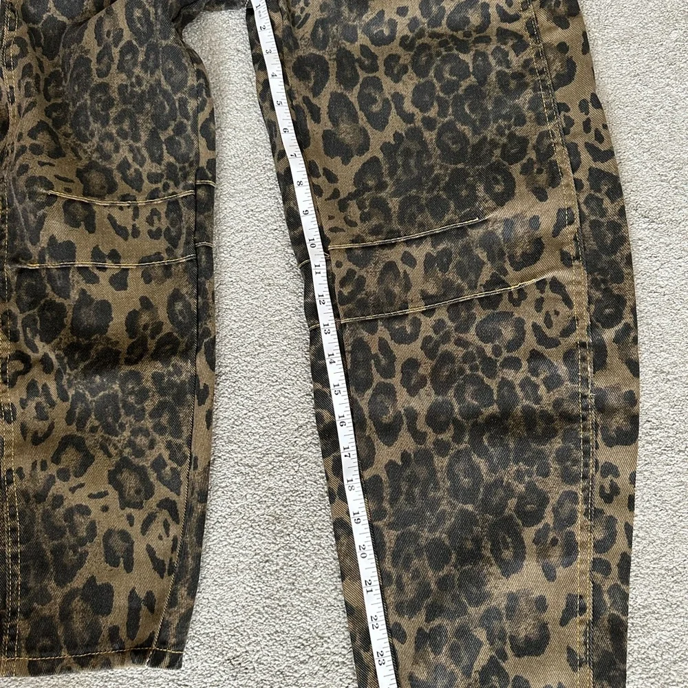 Leopard Print Jeans - Picture 5 of 8